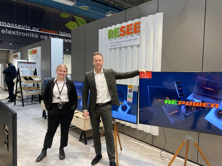 Ine Opseth og Anders Nilsen ønsker velkommen til RePOWER.